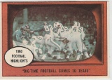 EDDIE LEBARON 1961 TOPPS CARD #19 / FOOTBALL COMES TO TEXAS