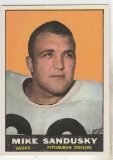 MIKE SANDUSKY 1961 TOPPS CARD #109