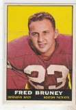 FRED BRUNEY 1961 TOPPS CARD #177