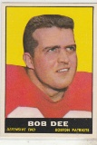 BOB DEE 1961 TOPPS CARD #181