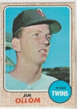 JIM OLLOM 1968 TOPPS CARD #91