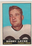 BOBBY LAYNE 1961 TOPPS CARD #104