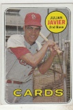 JULIAN JAVIER 1969 TOPPS CARD #497