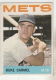 DUKE CARMEL 1964 TOPPS CARD #44