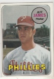 JEFF JAMES 1969 TOPPS CARD #477