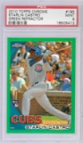 STARLIN CASTRO 2010 TOPPS CHROME GREEN REFRACTOR ROOKIE CARD  / GRADED