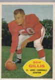 DON GILLIS 1960 TOPPS CARD #108