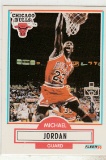 MICHAEL JORDAN 1990/91 FLEER CARD #26