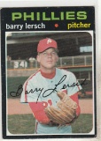 BARRY LERSCH 1971 TOPPS CARD #739 HIGH NUMBER