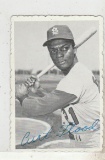 CURT FLOOD 1969 TOPPS DECKLE EDGE CARD #28