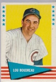 LOU BOUDREAU 1961 FLEER CARD #94