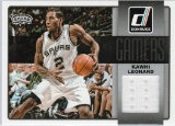 KAWHI LEONARD 2014/15 DONRUSS JERSEY CARD