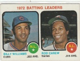 1973 TOPPS CARD #61 BATTING LEADERS / CAREW