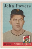 JOHN POWERS 1958 TOPPS CARD #432