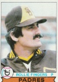 ROLLIE FINGERS 1979 TOPPS CARD #390