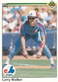 LARRY WALKER 1990 UPPER DECK RC #466