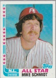 MIKE SCHMIDT 1982 TOPPS CARD #339