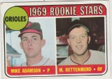 1969 TOPPS CARD #66 ORIOLES ROOKIE STARS