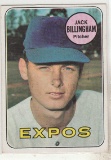 JACK BILLINGHAM 1969 TOPPS CARD #92