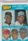 1965 TOPPS CARD #4 HOME RUN LEADERS / MAYS