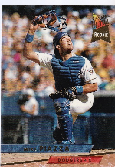 MIKE PIAZZA 1993 FLEER ULTRA ROOKIE CARD #60