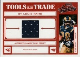 MARSHALL FAULK 2004 ABSOLUTE TOOLS OF THE TRADE JERSEY CARD