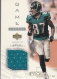 KEENAN MCCARDELL 2001 PROS AND PROSPECTS JERSEY CARD