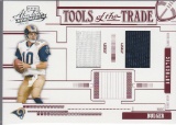 MARC BULGER 2005 ABSOLUTE TOOLS OF THE TRADE JERSEY CARD
