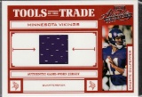 DAUNTE CULPEPPER 2004 ABSOLUTE TOLS OF THE TRADE JERSEY CARD