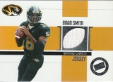 BRAD SMITH 2006 PRESS PASS SE JERSEY CARD