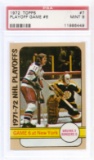 1972 TOPPS NHL PLAYOFF CARD #7 / GRADED