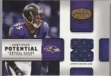 TERRELL SUGGS 2004 LEAF CERTIFIED JERSEY CARD