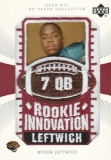 BYRON LEFTWICH 2003 UD PATCH COLLECTION ROOKIE INNOVATION
