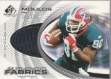 ERIC MOULDS 2004 SP GAME USED / JERSEY CARD