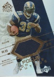 STEVEN JACKSON 2004 UD REFLECTIONS FOCUS ON THE FUTURE ROOKIE JERSEY CARD