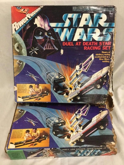 2 original 1978 Star Wars "Duel at Deathstar" racing set by 20th century fox