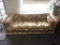 Mid century bright Drexel sofa with bird design fabric - great piece