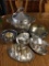 Selection of vintage silverplate items incl. tureen - see pics