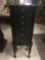 New 6 drawer standing jewelry chest