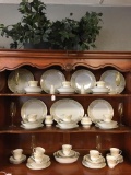 75 pc. Noritake May Garden china set w/ champagne flutes - another elegant set of dinnerware