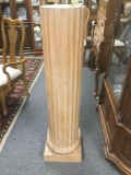 Large hollow wood grecian style pillar