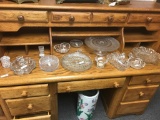 Large selection of vintage cut crystal and glass - over $100 in value