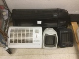 Set of four heaters - lakewood, honeywell, ceramic heater and pelonis heater