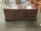 Vintage Lane cedar chest with oak front veneer