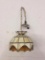 vintage stained glass hanging saloon light