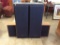 350 watt KLH tower speakers and 2 MTX bookshelf speakers