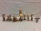 Collection of 2 TMK3, 3 TMK4 and 3 TMK5 Hummel figurines as is see pics