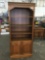 Fantastic Ethan Allen Book / Shelving wall unit w/ bottom storage