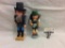 2 vintage German nutcrackers including a 