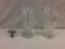 2 beautiful large Noritake crystal vases